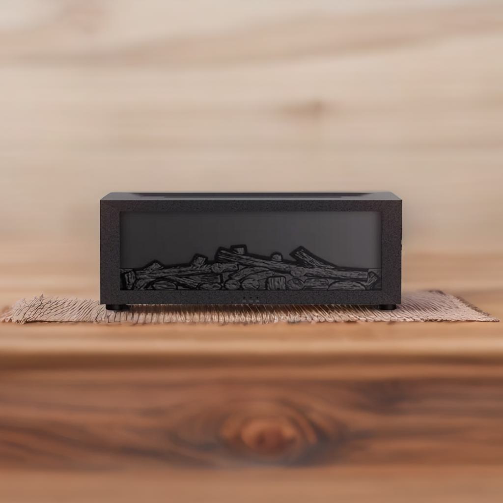 Pureva Fireplace Aroma Diffuser & Humidifier with Remote